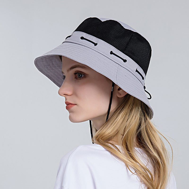 Optimized Product Title: **Damen Atmungsaktiver Sonnenhut mit Verstellbarem Kinnriemen – UV-Schutz, Leicht & Komfortabel für Sommeraktivitäten**
