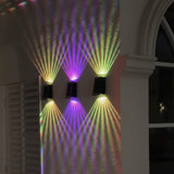 Enhanced Product Title: **Kabellose Solar-Wandleuchte mit RGB-Farben & Warmweiß – Automatische Gartenbeleuchtung für Außenbereich** 

This title includes relevant keywords while maintaining clarity and appeal for potential customers.