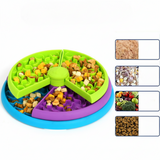 Slow Feeder Dog Bowl – Interactive Puzzle, Healthy Eating & Food Dish