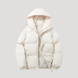 Women's hooded puffer jacket, view 5