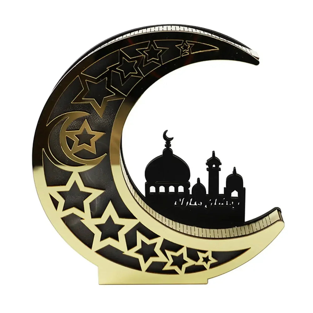 Festive LunarShine Moon-Shaped LED Lamp - Ambient Night Light for Home Decor