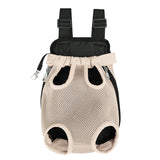 Haustier-Rucksack mit Beinaussparungen für Katzen und Hunde