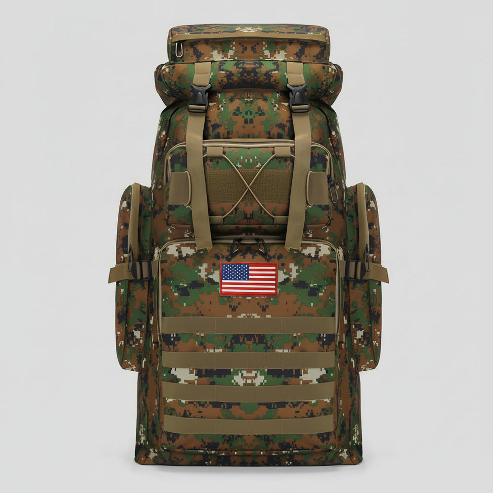 Large Capacity Hiking Backpack – Tactical Daypack for Outdoor Travel