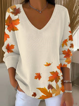 Beatrice V-Neck Pullover – Stylish Women's Knitwear for All Seasons