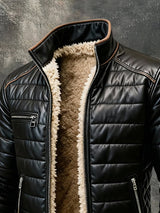 BRUNON Premium Isolierte Jacke mit Luxuriösem Plush-Futter – Warm, Stilvoll & Bequem