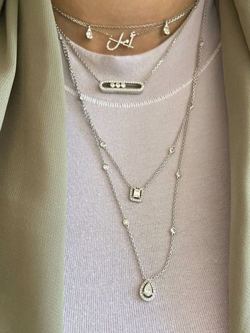 Elegant Filigree Necklace for Women - Handmade Silver Jewelry for Any Occasion