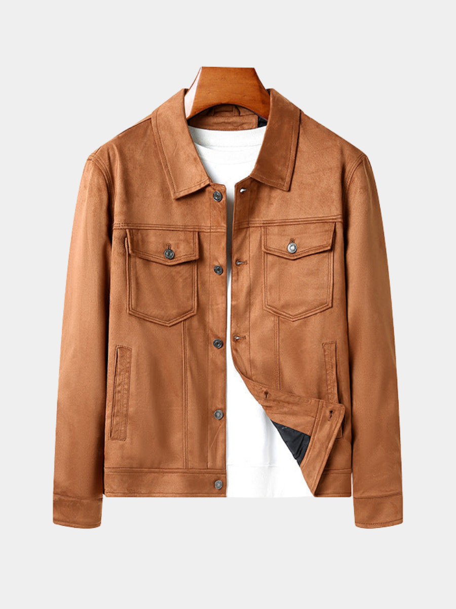 Men's longline coat, view 1