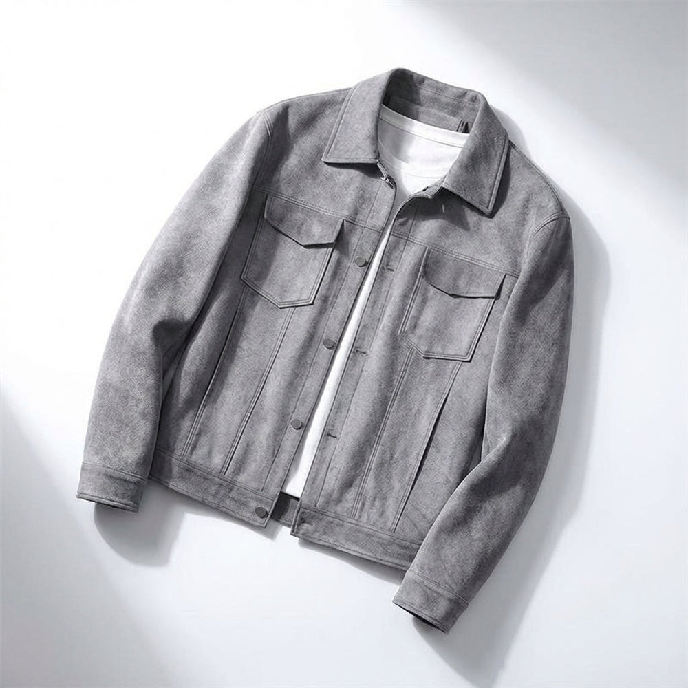 Men's longline coat, view 6