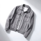 Men's longline coat, view 6