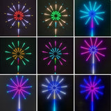 Exploding Star LED String Lights - Vibrant Decorative Lighting for Home, Parties & Events
