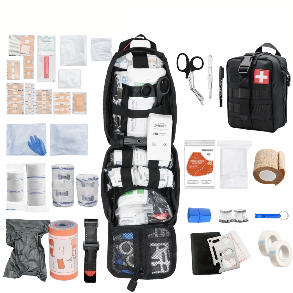 Emergency Survival Kit First Aid Tools Portable Gear Outdoor Safety