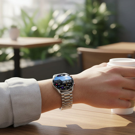 Fitness Tracker Smartwatch – Heart Rate Monitor & Wearable Design