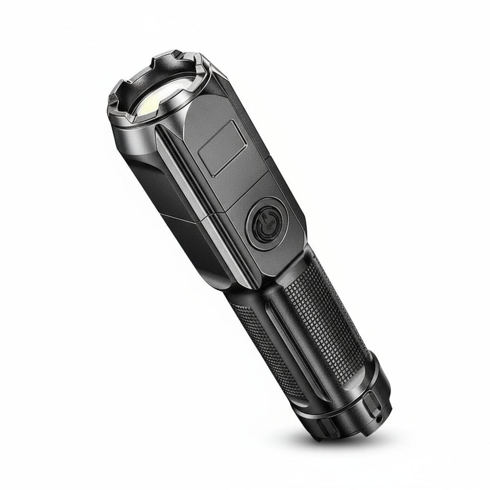 **FLASHMAX 100,000LM Waterproof LED Torch - Ultra Bright, Durable & Rechargeable Flashlight for Outdoor Adventures**