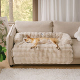 Hundebett Plüsch mit Antislip-Unterseite