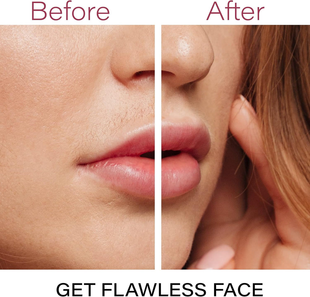 Flawless Facial Hair Remover - Achieve Silky Smooth Skin Effortlessly!