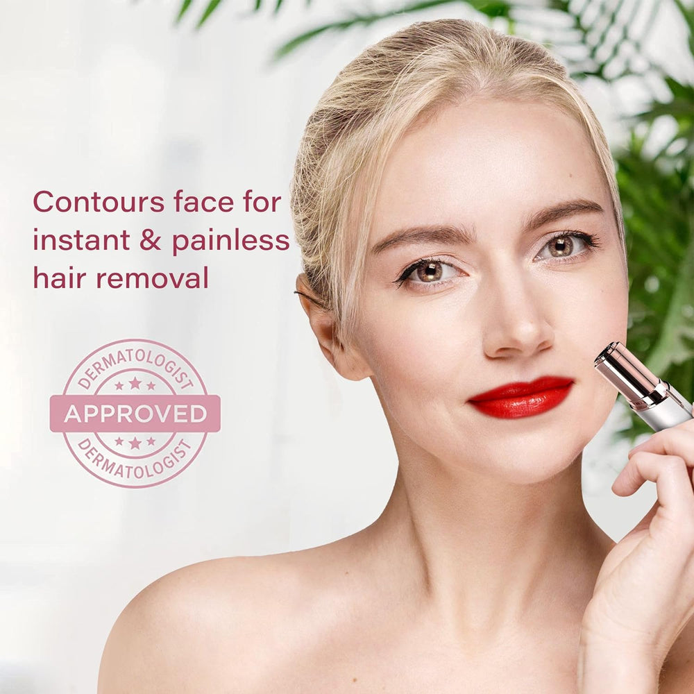 Flawless Facial Hair Remover - Achieve Silky Smooth Skin Effortlessly!