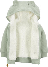 Cozy Fleece Baby Hoodie - Soft, Warm, and Stylish Infant Sweatshirt for Boys and Girls