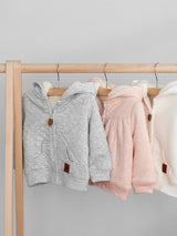 Cozy Fleece Baby Hoodie - Soft, Warm, and Stylish Infant Sweatshirt for Boys and Girls