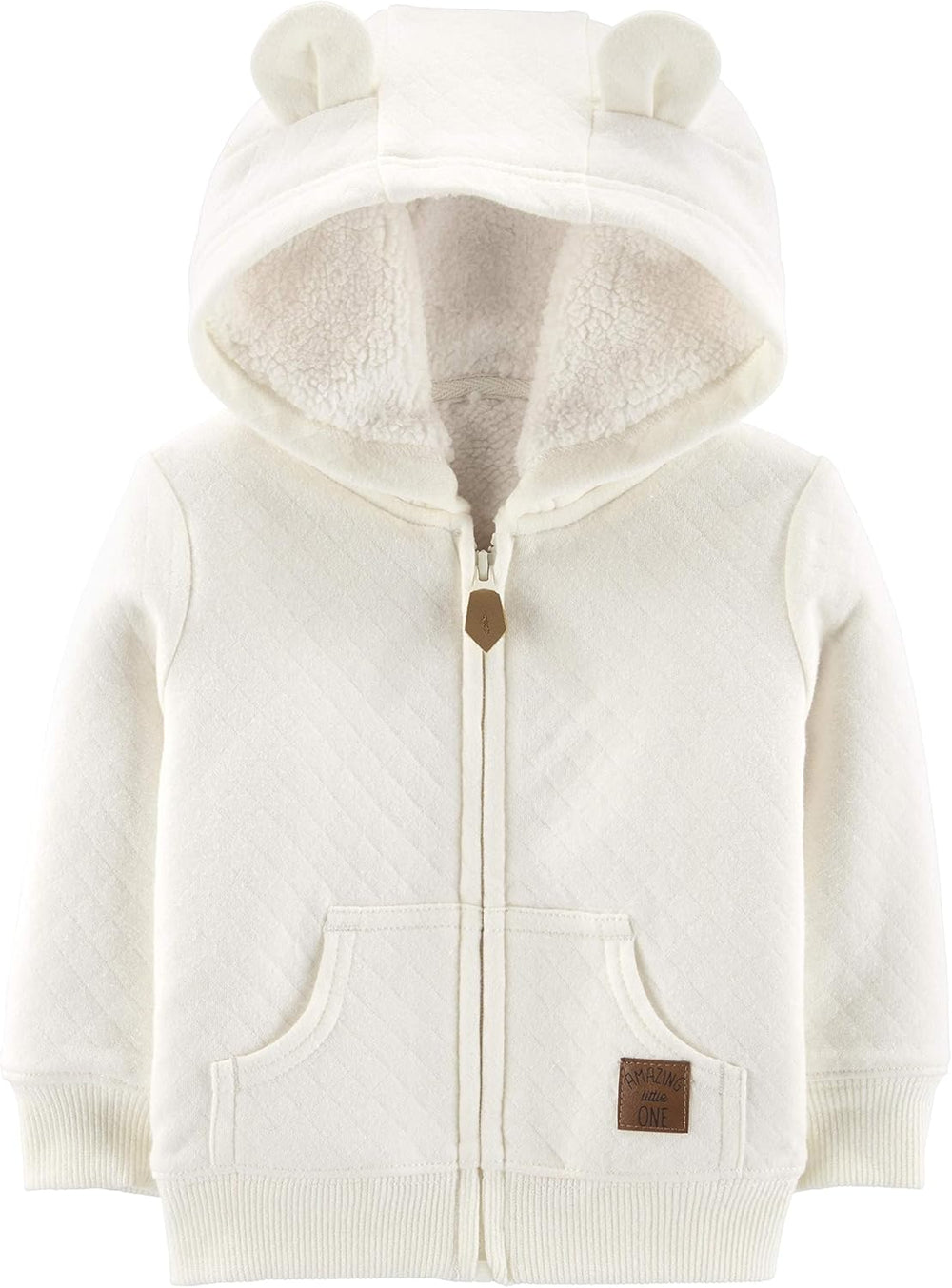 Cozy Fleece Baby Hoodie - Soft, Warm, and Stylish Infant Sweatshirt for Boys and Girls