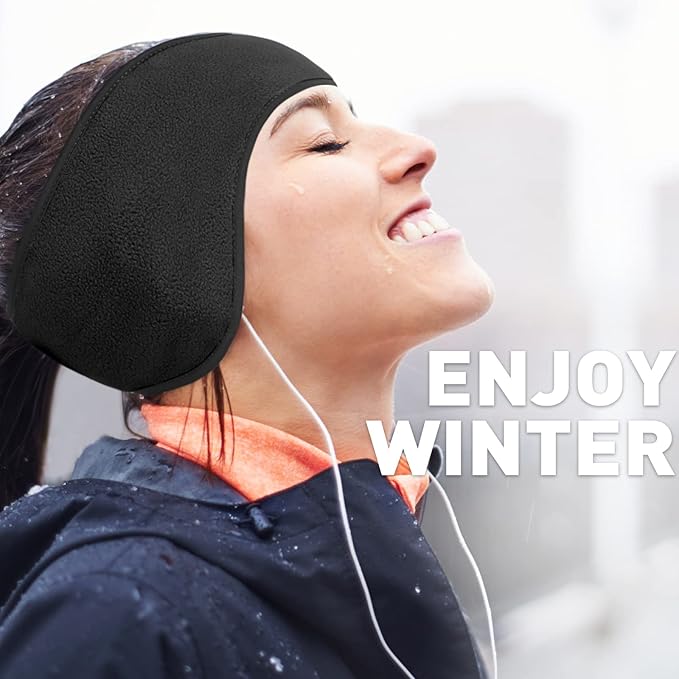 Marco Fleece Winter Ear Warmers - Cozy, Stylish & Warm Ear Protection for Cold Weather