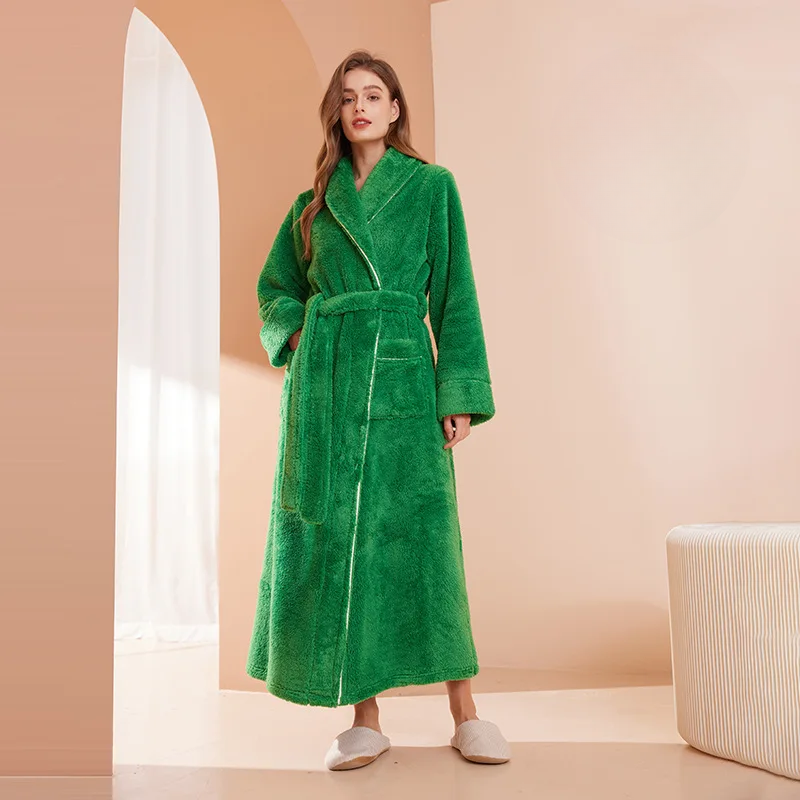 Cozy Winter Flannel Robe for Ultimate Comfort | Soft, Warm & Stylish Loungewear