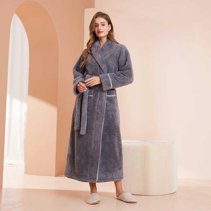 Cozy Winter Flannel Robe for Ultimate Comfort | Soft, Warm & Stylish Loungewear