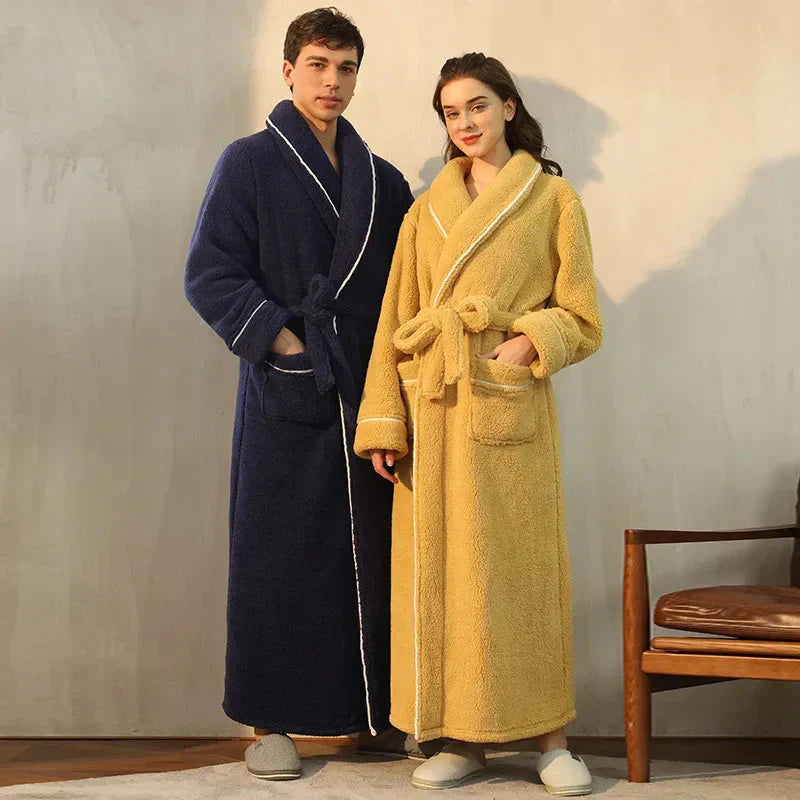 Cozy Winter Flannel Robe for Ultimate Comfort | Soft, Warm & Stylish Loungewear