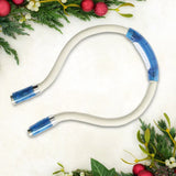 Adjustable LED Neck Lamp for Hands-Free Knitting, Crocheting & Reading – Flexible Craft Lighting Solution