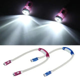 Adjustable LED Neck Lamp for Hands-Free Knitting, Crocheting & Reading – Flexible Craft Lighting Solution