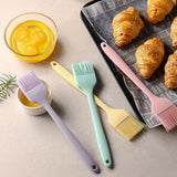 Premium Flexible Silicone Spatula Set - 6 Piece Kitchen Utensil Set for Baking & Cooking