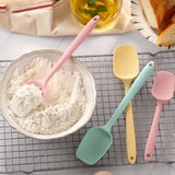 Premium Flexible Silicone Spatula Set - 6 Piece Kitchen Utensil Set for Baking & Cooking