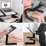 Adjustable 360° Laptop Stand - Ergonomic Design for Comfortable Work & Enhanced Productivity