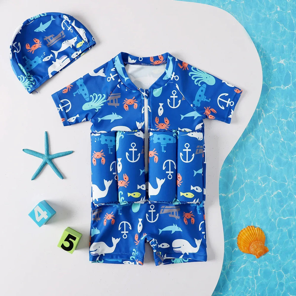 Kids Swimsuit – Built-In Buoyancy Aid, UPF 50+ UV Protection & One-Piece Design