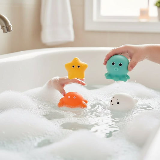 Floating Bath Toys – Light-Up, Interactive & Kids Fun