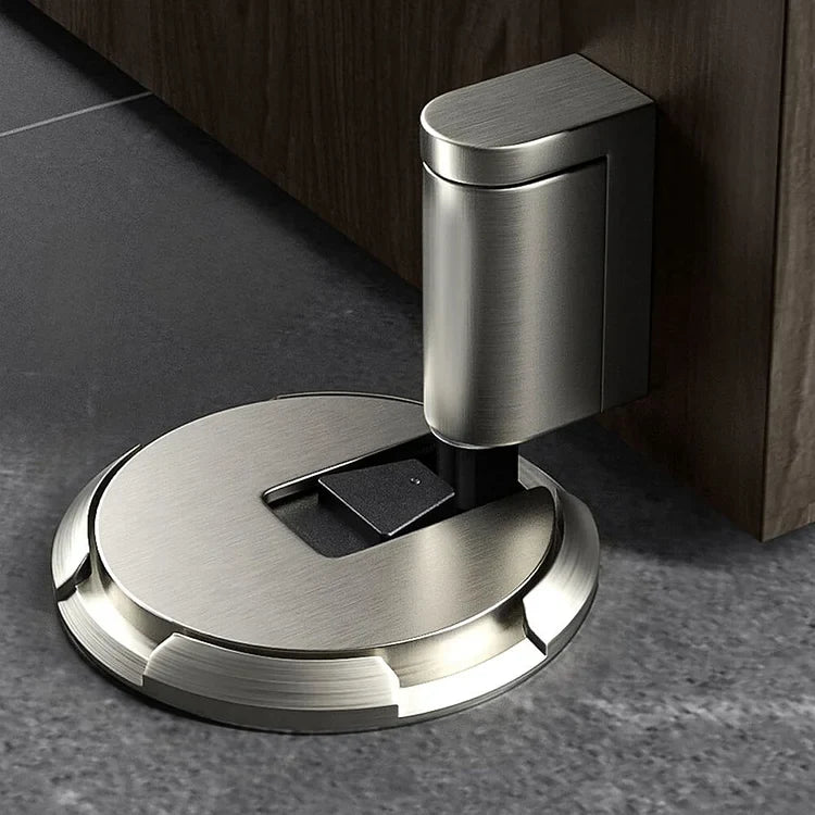 Heavy-Duty Mechanical Floor Door Holder | Durable, Adjustable Door Stop for Home & Office Use