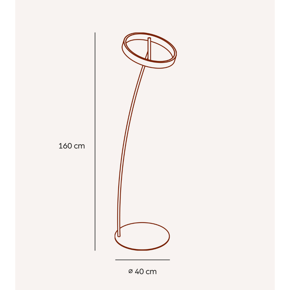 Floor Lamp LED Lighting Remote Control Adjustable Design