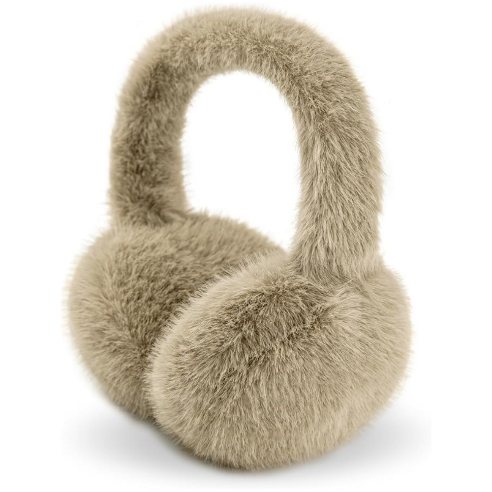 Fluffy Foldable Faux Fur Winter Ear Warmers - Cozy FauxSnugs for Ultimate Warmth & Style