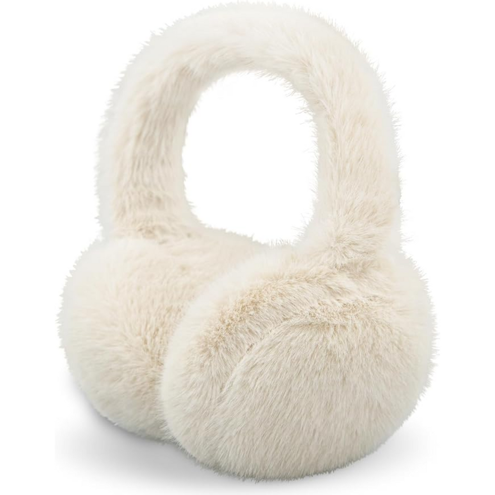 Fluffy Foldable Faux Fur Winter Ear Warmers - Cozy FauxSnugs for Ultimate Warmth & Style
