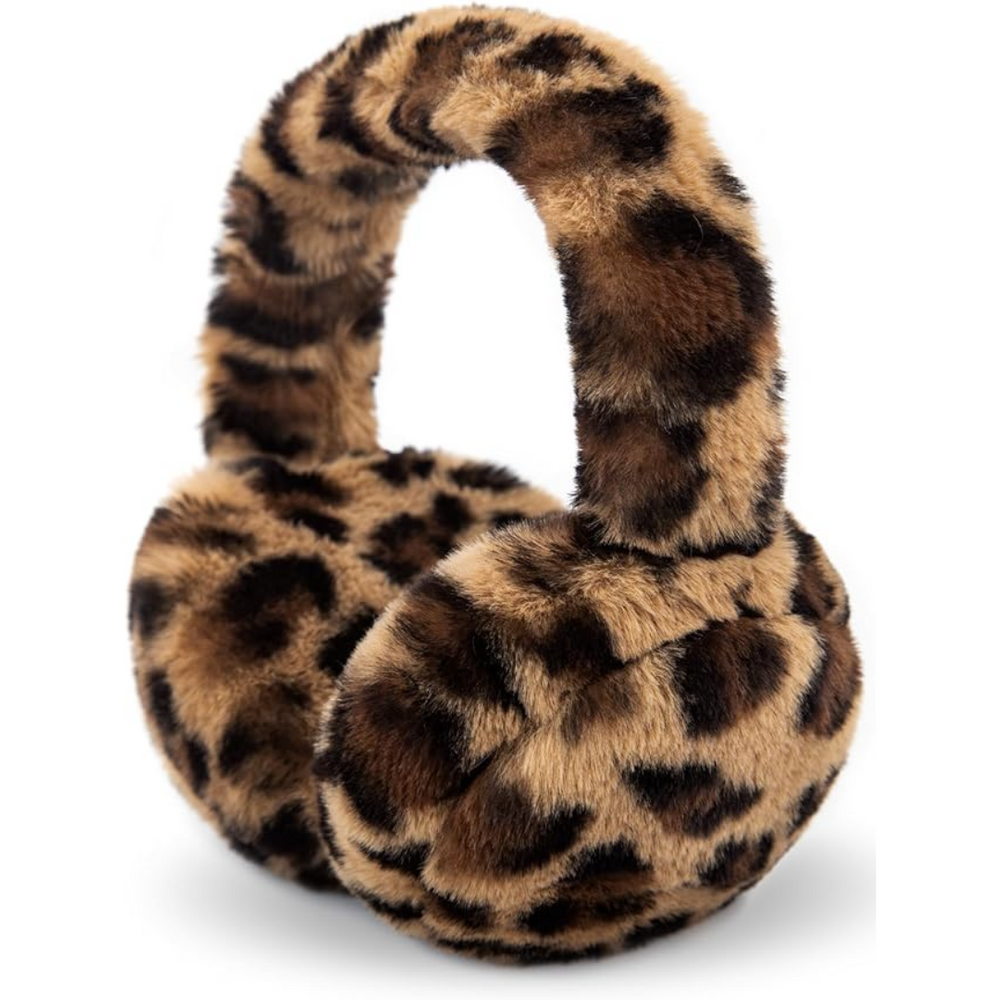 Fluffy Foldable Faux Fur Winter Ear Warmers - Cozy FauxSnugs for Ultimate Warmth & Style