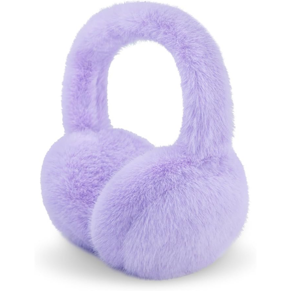 Fluffy Foldable Faux Fur Winter Ear Warmers - Cozy FauxSnugs for Ultimate Warmth & Style