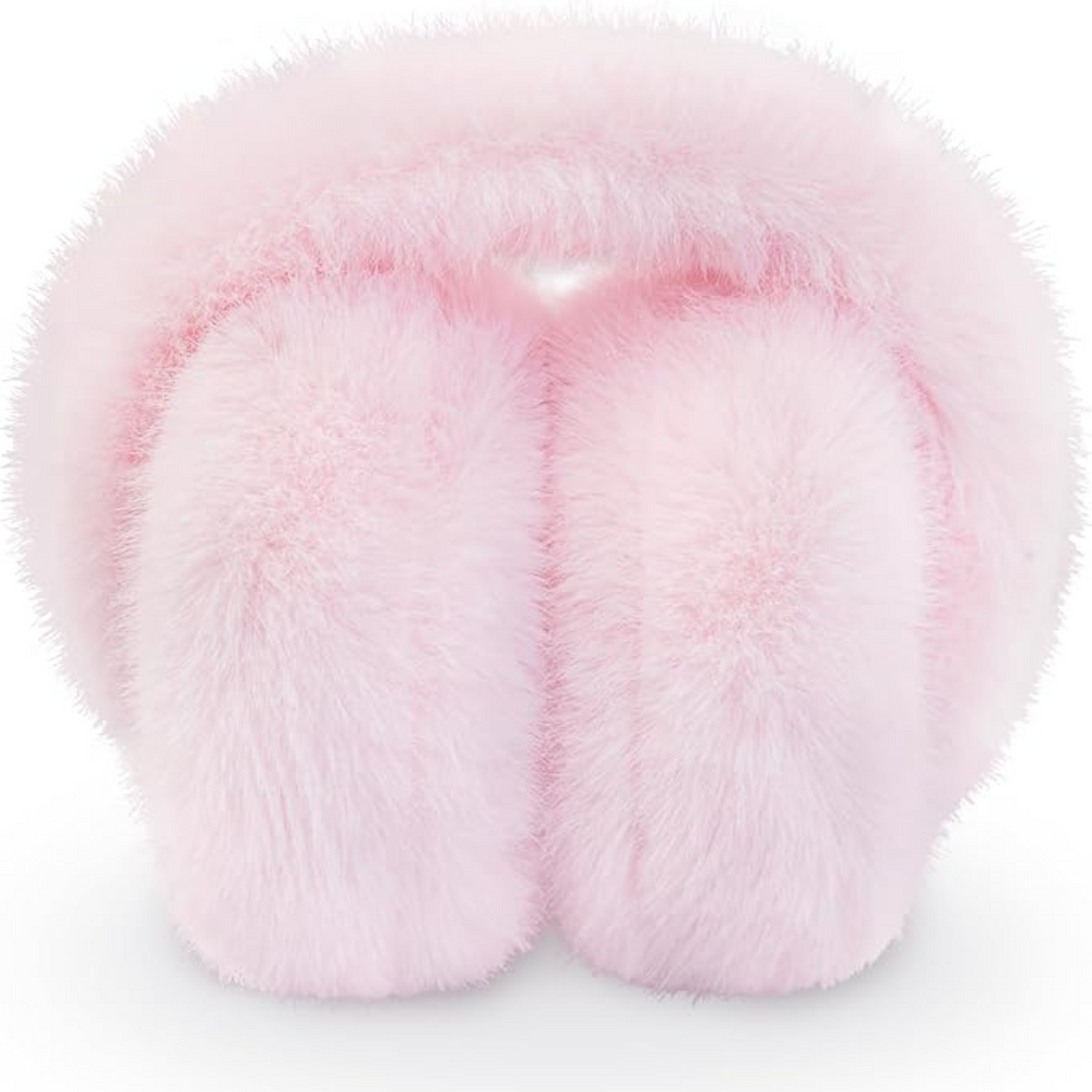 Fluffy Foldable Faux Fur Winter Ear Warmers - Cozy FauxSnugs for Ultimate Warmth & Style