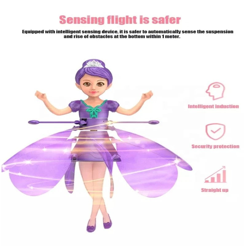 Magical Flying Pop Toy with Lights - Dance Simulation & Gesture Control - Perfect Gift for Kids