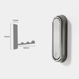 Folding Metal Wall Hooks – Space-Saving, 70×12mm, Available in 5 Colors