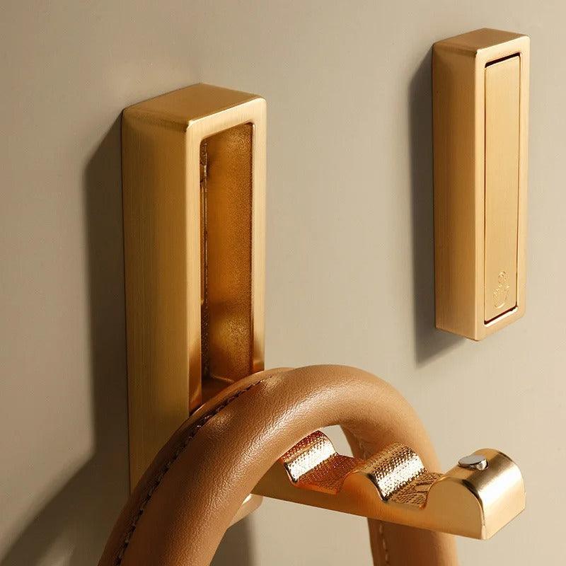 Folding Metal Wall Hooks – Space-Saving, 70×12mm, Available in 5 Colors