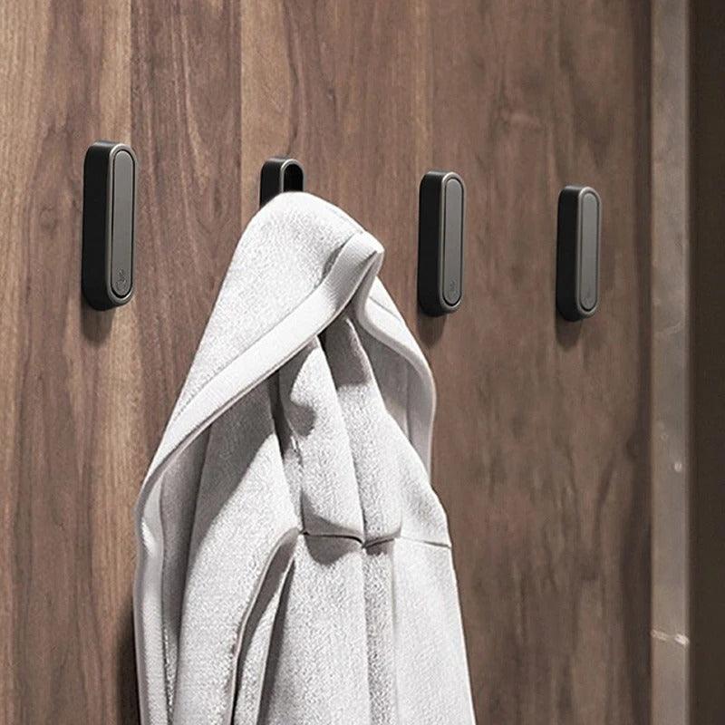 Folding Metal Wall Hooks – Space-Saving, 70×12mm, Available in 5 Colors