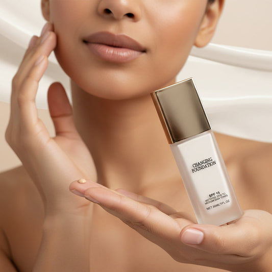Color-Changing Foundation Makeup – SPF Protection, Moisturizing & Skin-Tone Match