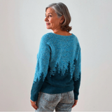 Natalie Vintage Icelandic Sweater - Cozy Knit Pullover for Women | Classic Nordic Design