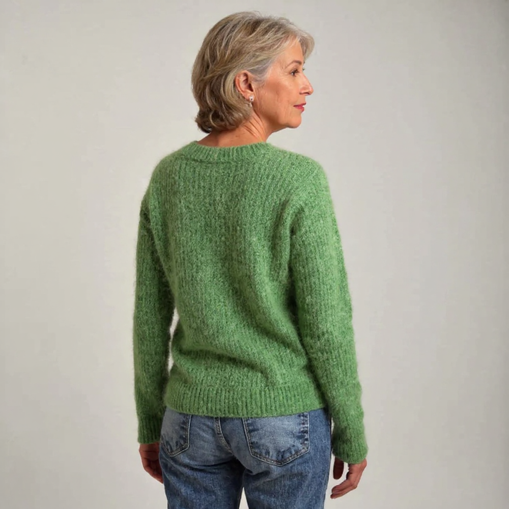 Addison Vintage Icelandic Sweater - Cozy Knit Pullover for Timeless Style