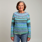 Audrey Vintage Icelandic Sweater | Cozy Knit Pullover for Women | Classic Nordic Design