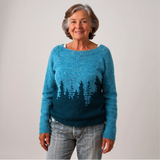 Natalie Vintage Icelandic Sweater - Cozy Knit Pullover for Women | Classic Nordic Design